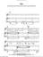 Star voice piano or guitar sheet music