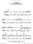 Protection voice piano or guitar sheet music