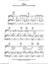 Time voice piano or guitar sheet music
