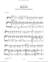 Bleuet voice and piano sheet music