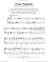 Come Together piano solo sheet music