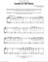 Candle On The Water piano solo sheet music