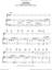 Cantico voice piano or guitar sheet music