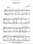 Menuett In A piano solo sheet music