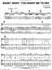 Baby What You Want Me To Do voice piano or guitar sheet music