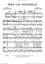 Pour Une Seguedille voice and piano sheet music