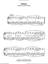 Melody piano solo sheet music