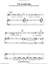 The Invisible Man voice piano or guitar sheet music