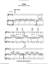 Icicle voice piano or guitar sheet music