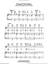 Song Of The Dawn voice piano or guitar sheet music
