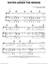 Water Under The Bridge voice piano or guitar sheet music