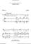 English Lullaby voice and piano sheet music
