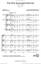 Star Spangled Banner choir sheet music