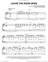 Leave The Door Open piano solo sheet music
