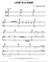 Love Is A Game voice piano or guitar sheet music
