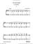 Six Secret Songs No.4 Andante piano solo sheet music