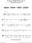 All These Things That I've Done piano solo sheet music