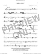 Cover icon of Afterglow sheet music for recorder solo by Ed Sheeran, David Hodges and Fred Gibson, intermediate skill level
