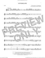 Cover icon of Afterglow sheet music for horn solo by Ed Sheeran, David Hodges and Fred Gibson, intermediate skill level