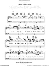 Cover icon of More Than Love sheet music for voice, piano or guitar by Wet Wet Wet, intermediate skill level