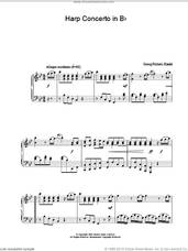 Cover icon of Harp Concerto In Bb sheet music for piano solo by George Frideric Handel, classical score, intermediate skill level