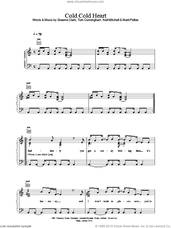 Cover icon of Cold Cold Heart sheet music for voice, piano or guitar by Wet Wet Wet, intermediate skill level