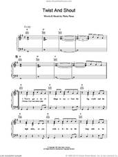 Cover icon of Twist And Shout sheet music for voice, piano or guitar by Deacon Blue, intermediate skill level