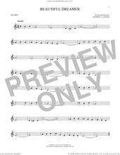 Cover icon of Beautiful Dreamer sheet music for trumpet solo by Stephen Foster, intermediate skill level