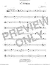 Cover icon of Watermark sheet music for viola solo by Enya and Roma Ryan, intermediate skill level