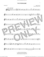 Cover icon of Watermark sheet music for tenor saxophone solo by Enya and Roma Ryan, intermediate skill level