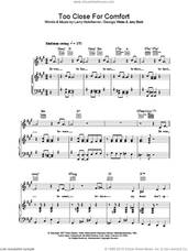 Cover icon of Too Close For Comfort sheet music for voice, piano or guitar by Jamie Cullum, intermediate skill level