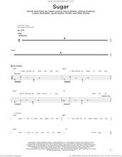 Cover icon of Sugar sheet music for bass solo by Maroon 5, Adam Levine, Henry Walter, Jacob Kasher Hindlin, Joshua Coleman, Lukasz Gottwald and Mike Posner, intermediate skill level