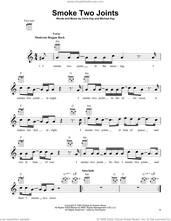 Cover icon of Smoke Two Joints sheet music for ukulele by Sublime, Chris Kay and Michael Kay, intermediate skill level