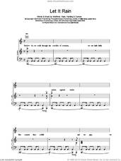 Cover icon of Let It Rain sheet music for voice, piano or guitar by East 17, intermediate skill level