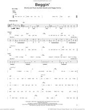 Cover icon of Beggin' sheet music for bass solo by Maneskin, Madcon, The Four Seasons, Bob Gaudio and Peggy Farina, intermediate skill level