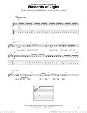 Cover icon of Bastards Of Light sheet music for guitar (tablature) by Red Hot Chili Peppers, Anthony Kiedis, Chad Smith, Flea and John Frusciante, intermediate skill level