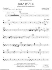 Cover icon of Juba Dance (from Symphony No. 1) sheet music for concert band (percussion 2) by Florence Price and Jay Bocook, intermediate skill level