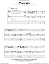 Cover icon of Wrong Way sheet music for guitar (tablature, play-along) by Sublime, Brad Nowell, Eric Wilson and Floyd Gaugh, intermediate skill level