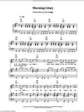Cover icon of Morning Glory sheet music for voice, piano or guitar by Oasis, intermediate skill level