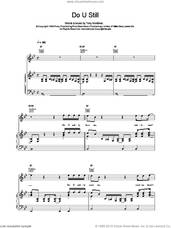 Cover icon of Do U Still sheet music for voice, piano or guitar by East 17, intermediate skill level