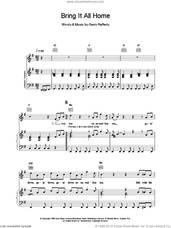 Cover icon of Bring It All Home sheet music for voice, piano or guitar by Gerry Rafferty, intermediate skill level