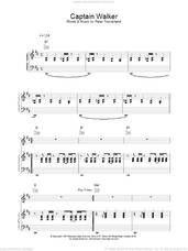Cover icon of Captain Walker sheet music for voice, piano or guitar by The Who, intermediate skill level