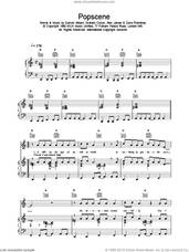 Cover icon of Popscene sheet music for voice, piano or guitar by Blur, intermediate skill level