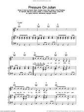 Cover icon of Pressure On Julian sheet music for voice, piano or guitar by Blur, intermediate skill level