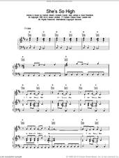 Cover icon of She's So High sheet music for voice, piano or guitar by Blur, intermediate skill level