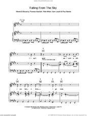 Cover icon of Falling From the Sky sheet music for voice, piano or guitar by Shed Seven, intermediate skill level