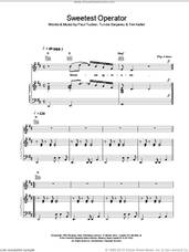 Cover icon of Sweetest Operator sheet music for voice, piano or guitar by Lighthouse Family, intermediate skill level