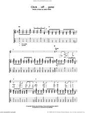 Cover icon of Click ... off ... gone sheet music for guitar (tablature) by Sleeper, intermediate skill level