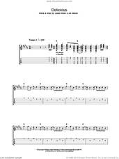 Cover icon of Delicious sheet music for guitar (tablature) by Sleeper, intermediate skill level