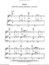 Cover icon of Flava sheet music for voice, piano or guitar by Peter Andre, intermediate skill level